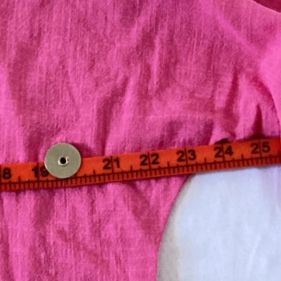 BNWT BARBIECORE Women's Fuchsia Pink Linen Blouse - UK Size M - Picture 6 of 6